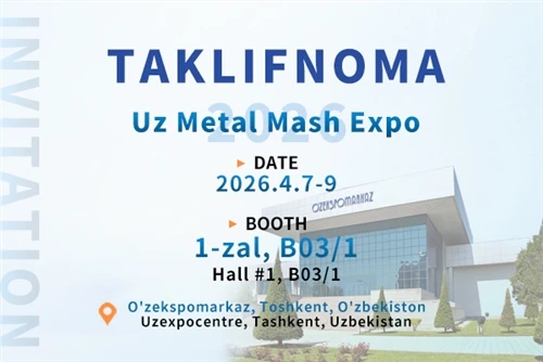 JMJD expondrá en TAKLIFNOMA Uz Metal Mash Expo 2026